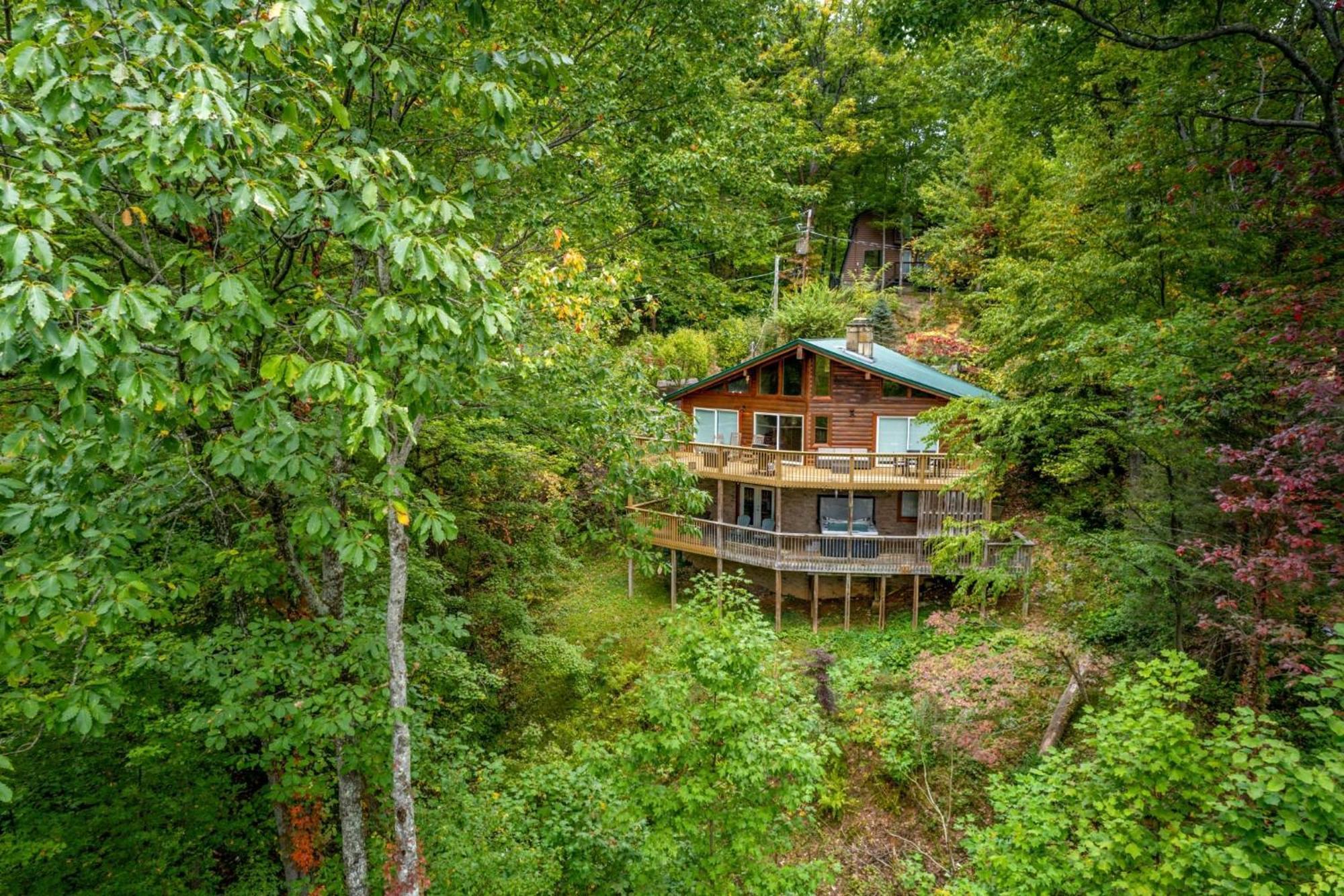 Grand Ole Chalet - Mt Viewsfireplacefirepitarcade Gatlinburg Kültér fotó